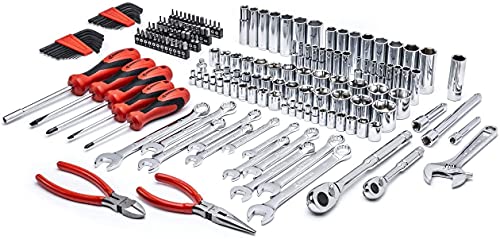 Crescent 180 Piece Professional Tool Set in Tool Storage Case - CTK180 - style: 180 Piece