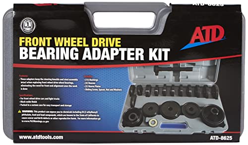 ATD Tools 8625 Front Wheel Drive Bearing Adapter Kit