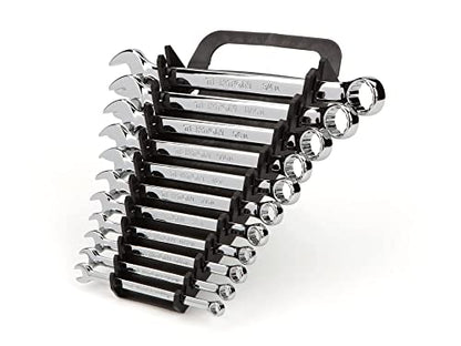 TEKTON Combination Wrench Set, 11-Piece (1/4-3/4 in.) - Holder | WCB91101 - size: 11-pc. (1/4-3/4 in.), style: Holder