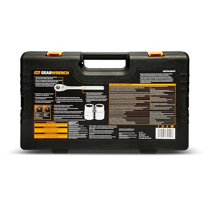 GEARWRENCH 202 Piece SAE/Metric Mechanics Tool Set 1/4", 3/8", & 1/2" Drives | GW72MLCBMTS - style: 202 Piece