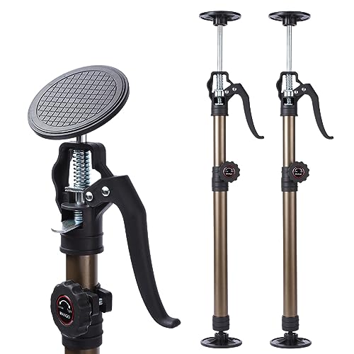 MANQO Cabinet Jack for Installing Cabinet，Adjustable Support Pole，3rd Hand Support System，Extend from 19.29 inch to 43.30 inch,Supports up to 132lbs for Drywall 2Pcs Set (Patent Design) - size: 19.29"-43.30" 2pc