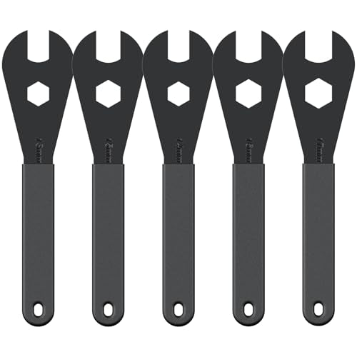 Pawfly Bike Cone Wrench Set Tool, Slim Open End Spanner Tool Kit for Bicycle Wheel Hub Repair - style: 13-17mm