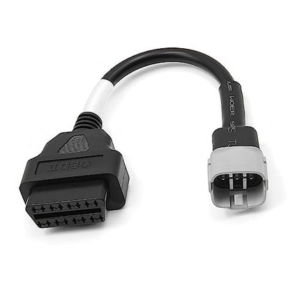 OBD2 OBDII Diagnostic Cable 6 Pin to 16 Pin Adapter Compatible with Suzuki Motorcycle - color: For Suzuki 6Pin