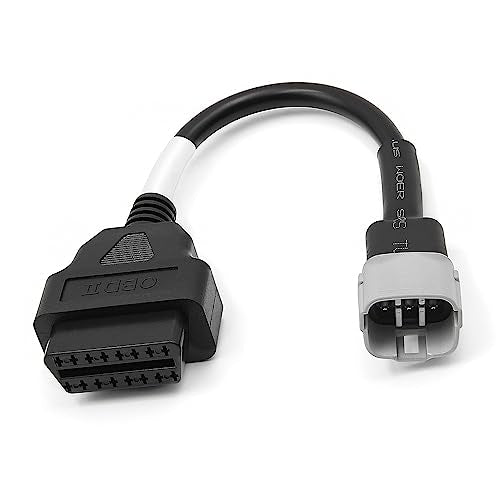 OBD2 OBDII Diagnostic Cable 6 Pin to 16 Pin Adapter Compatible with Suzuki Motorcycle - color: For Suzuki 6Pin