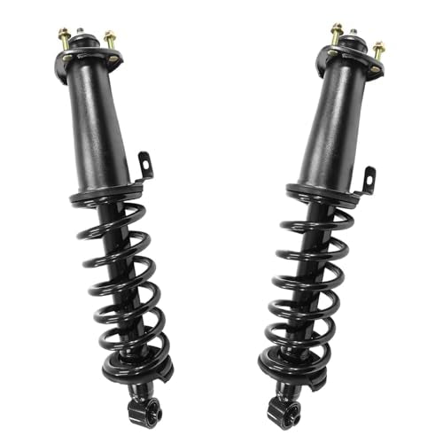 Detroit Axle - RWD 4pc Struts Kit for 2006-2013 Lexus IS250 IS350 [Sedan] | Front and Rear Struts with Coil Spring Assembly 2007 2008 2009 2010 2011 2012 Replacement Suspension - size: 4Q401756/ 4 Struts