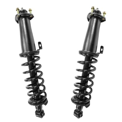Detroit Axle - RWD 4pc Struts Kit for 2006-2013 Lexus IS250 IS350 [Sedan] | Front and Rear Struts with Coil Spring Assembly 2007 2008 2009 2010 2011 2012 Replacement Suspension - size: 4Q401756/ 4 Struts