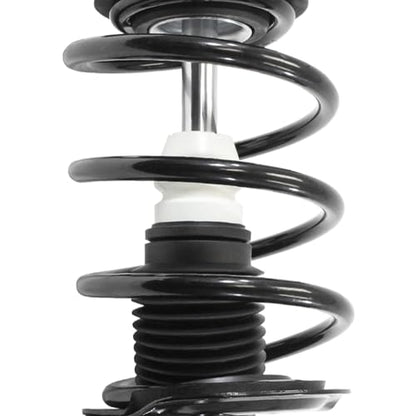Detroit Axle - 2 Front Struts for 2014 2015 2016 2017 2018 Kia Forte Forte5, 14-16 Forte Koup, Quick Complete Struts with Coil Spring Assembly Replacement Suspension Shocks - size: 11187_11188/Pair