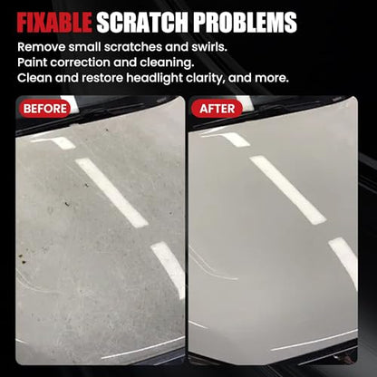 Cordless Car Polisher for Car Detailing Compatible with Milwaukee 18V Battery (Battery Not Include), 6 inch Car Buffer with 26pcs Polishing Kit, 8 Variable Speed Portable Orbital Polisher for Auto