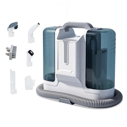 Portable Carpet Cleaner Machine,16Kpa Power Suction with Tools for Pets | Mini Fabric Spot Wet Vacuum for Rugs,Couch and Sofa,Car and Seat Furniture, Handheld Small Water Deep Extractor Washer