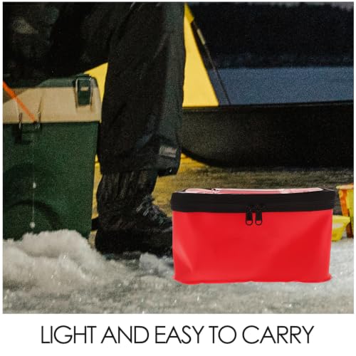 Multifunctional Fishing Box with Waterproof Eva Material and Large Capacity Rectangular Portable Fishing Bucket and Hiking Stylish Storage Solution for Avid Anglers