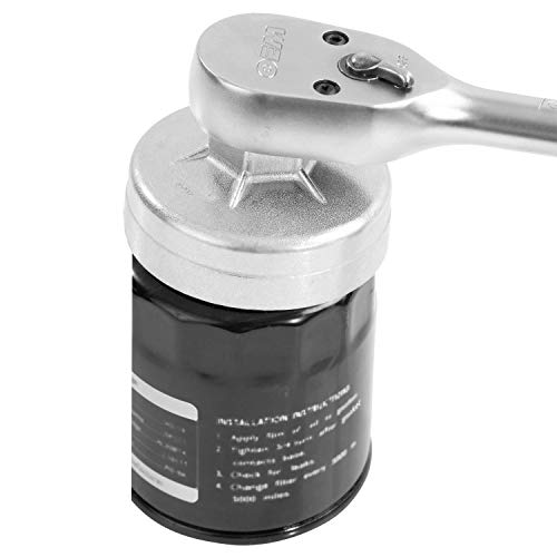 OEMTOOLS 25412 7/8 Inch Oil Filter Cap Style Wrench - size: 64MM
