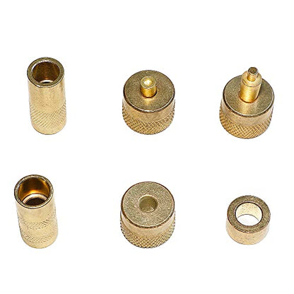 Fuel Injector Remove Tool Kit T10133 Seal Installer compatible with Audi VW 1.2, 1.4, 1.6, 1.8, 2.0, 2.7, 3.0, 3.2, 3.6 V6 4.2 V8 FSI Petrol, Replacement for Porsche 2.7, 3.0 Injector Puller - size: 21PC Gasoline Kit