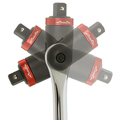 ARES 40012 – 1/2-Inch Drive Ratcheting Breaker Bar – 24-Inch Length – 24 Tooth Ratchet Design Features Reversible Ratchet Collar - size: 1/2-Inch Drive, style: 24-Inch Ratcheting Breaker Bar