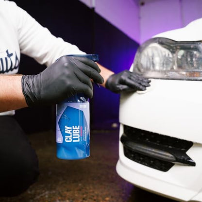 Gyeon ClayLube Ultra Slick Clay Bar Lubricant for Paint Prep Coating 500ml | Ultra-slick clay lubricant gives clay bars, mitts, and discs the glide needed to lift bonded fallout without marring paint.