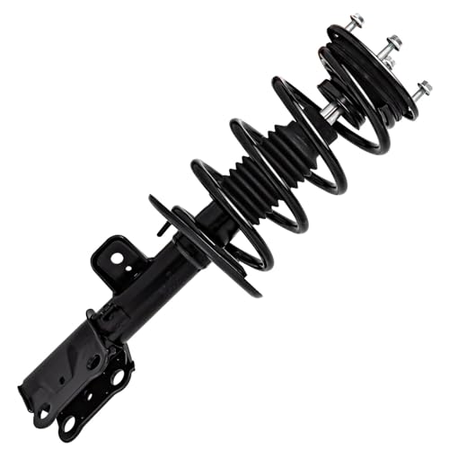 Detroit Axle - 3.5L Front Struts Kit for 2013 2014 2015 2016 2017 2018 | Ford Taurus, 2 Complete Struts with Coil Spring Assembly 2 Sway Bar End Links Replacement Suspension Kit - size: 4QS47421-V1/ sway kit