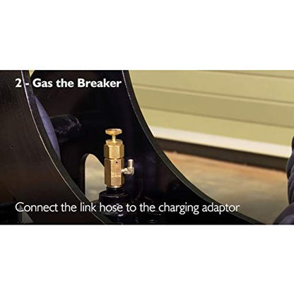 XZT GK-03 Hydraulic Nitrogen Gas Charging and Pressure Test Kit for JCB Hydraulic Breaker Hammer