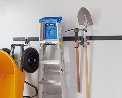 Rubbermaid FastTrack Ladder Hook Garage Wall/Ladder Hanger Wall Mount and Heavy Duty Organization for Home/Garage/Wall/Shed - style: Ladder Hook