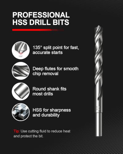 Kolvoii 42Pcs Metric Thread Repair Kit, M6 x 1.0, M8 x 1.25, M10 x 1.25, with HSS Drill Bits, Taps, Counterbores and Installation Tools, 30 Solid 304 Stainless Steel Thread Inserts - size: M6x1.0, M8x1.25, M10x1.25