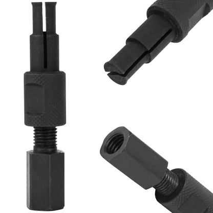 12mm to 14mm Blind Hole Bearing Puller Internal Collet Extractor Tool Car Steel Pilot Bearing Remover for Auto Repair Axles Wheel Bushing Race Insert Disassembly