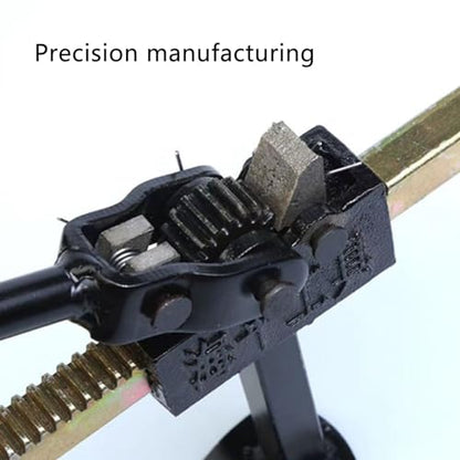 Tire Changing Tool, Manual Portable Metal Car Motorcycle Tire Changer, Easy Use Car Spreader Tool, Multi-Purpose Metal Tire Bead Breaker Tool with Clear Gears for Sedan, Caravan, Minivan