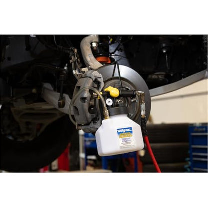 Mityvac MV7102 Fluid Extractor Dispenser for Evacuating, Topping-Off, Refilling Reservoirs or Bleeding Hydraulic Brake/Clutch Systems, 2.5 Quart, 120 PSI, Compressed Air, Vacuum or Positive Pressure - style: MV7102