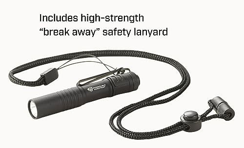 Streamlight 66318 MicroStream 45-Lumen Everyday Carry Pocket Flashlight with AAA Alkaline Battery, Black