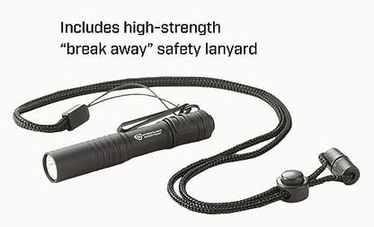 Streamlight 66318 MicroStream 45-Lumen Everyday Carry Pocket Flashlight with AAA Alkaline Battery, Black