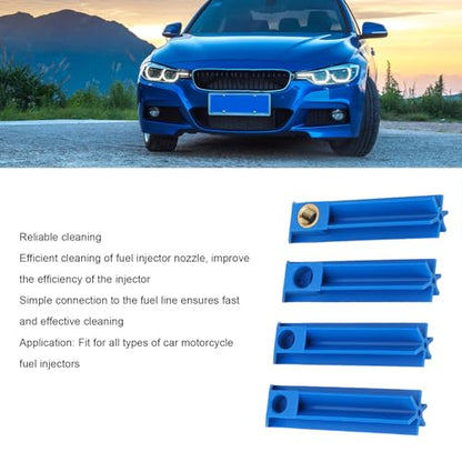 Fuel Injector Cleaner Kit, Fuel System Cleaner, Fuel Injector Nozzle Flush Cleaner Kit Set Effective Cleaning Improves Fuel Efficiency Versatile Easy to Use for Car Motorcycle