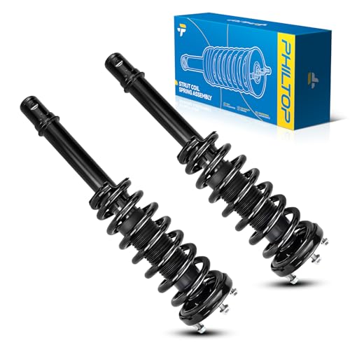 PHILTOP Rear Complete Struts Shock Absorber for Accord 1998-2002, Quick Suspension 171299 * 2, Struts with Coil Spring Assemblies SAA836 2 PCS - size: 1998-2002 Honda Accord Rear