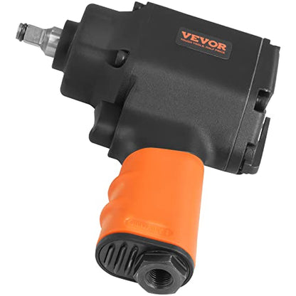 VEVOR Air Impact Wrench, 3/8-Inch Drive Air Impact Gun, Up to 690ft-lbs Nut-busting Torque, Lightweight Pneumatic Impact Wrench for Auto Repairs and Maintenance - size: 3/8-Inch/690 ft-lbs
