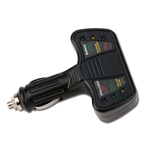 Performance Tool W2989 12V Cigarette Lighter Car Battery Tester and Alternator Tester - style: Battery/Alternator Tester