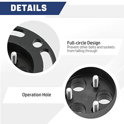 DASBET Water Pump Sprocket Retainer Holding Tool Full-Circle Timing Chain Kit Compatible with 2.2 2.4L GM Vauxhall Opel