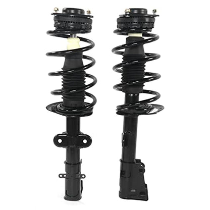Front Struts Assembly 171128L 171128R, Set of 2PCS | Replacement for 2008-2015 Grand Caravan / Town & Country Shock Absorbers w/Coil Springs