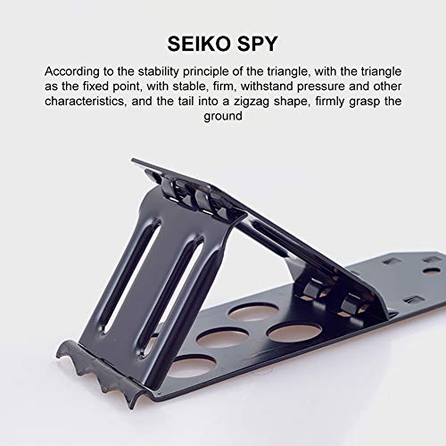 YOKOKO 2 PCS Wheel Chocks, Heavy Duty Metal Wheel Chock Blocks Foldable Tire Stoppers for Automotive, Car, SUV, Trailer, RV, Trucks & Camper