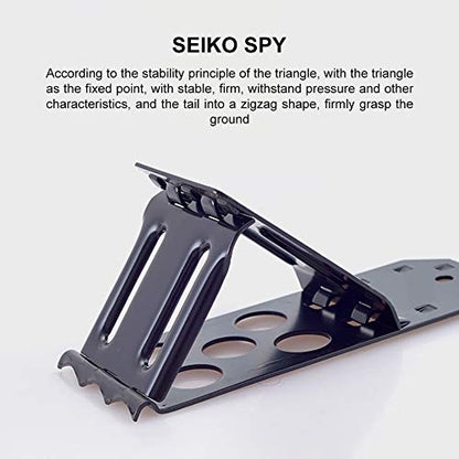 YOKOKO 2 PCS Wheel Chocks, Heavy Duty Metal Wheel Chock Blocks Foldable Tire Stoppers for Automotive, Car, SUV, Trailer, RV, Trucks & Camper