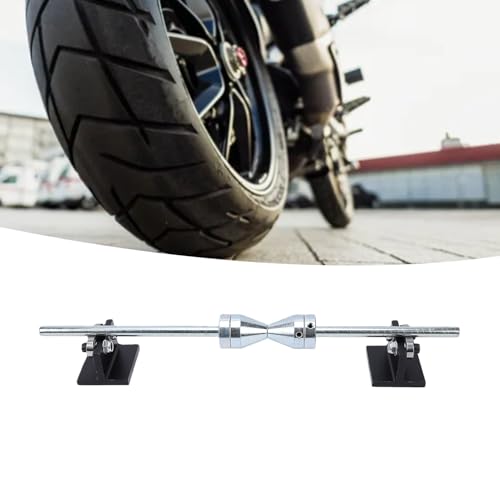 AMONIDA Wheel Balancer Durable High Precision Tire Balancer for Wheel Truing Balance Stand, Portable Tool for Garages and Trailers