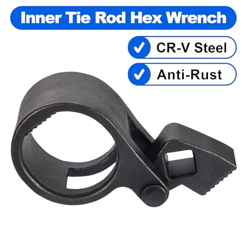 Toolwiz Inner Tie Rod Hex Wrench 1/2'' Drive Repair Removal Tools 27-42mm | Car Truck Vehicle Motorcycle Rod End Removal and Installation, Compatible with Mercedes Benz BMW Toyota Honda Ford Universal