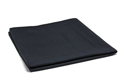 [Diamond Glass] Microfiber Window and Chrome Microfiber Towel (16"x16") Black - 10 Pack | Streak-Free, Lint-Free Glass Cleaning - color: Black, size: 10 pack