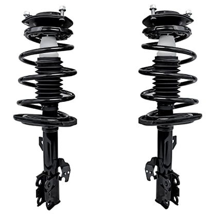 Detroit Axle - Front Struts for 2004-2006 Toyota Camry Solara Lexus ES330, 2 Struts & Spring Assembly 2004 2005 2006 Replacement - size: 10142-2/PAIR
