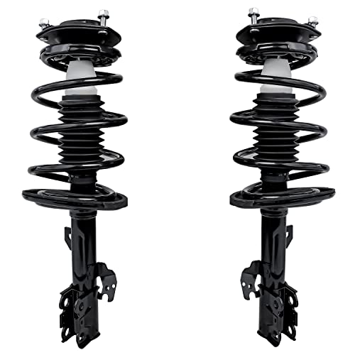Detroit Axle - Front Struts for 2004-2006 Toyota Camry Solara Lexus ES330, 2 Struts & Spring Assembly 2004 2005 2006 Replacement - size: 10142-2/PAIR