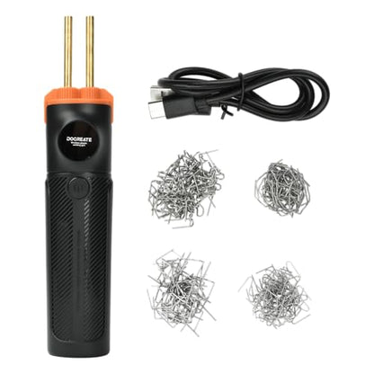 Diymore Cordless Plastic Welder Kit, 4000mAh Portable Welding Gun with 400 PCS Hot Staples for Bumper Repair and DIY Projects