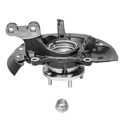 Detroit Axle - AWD Front Steering Knuckles and Wheel Hub Bearings Struts and Coil Spring Replacement for 2011 2012 2013 2014 Toyota Sienna - size: 4QU47784/ Big strut kit