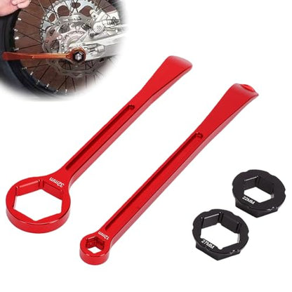 Cryfokt Tire Spoons Tool Set, High Strenght Aluminium Alloy Motorcycle Tire Combo Levers Set, Dual Function Motorcycle Changing Tool Kit for, Dirt Bike, Lawn Mower