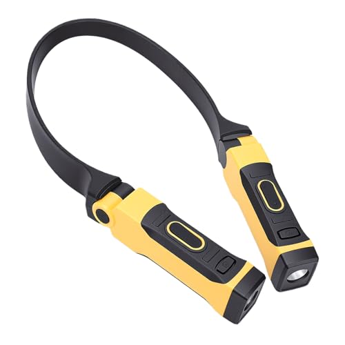 Rechargeable Neck Light for Hands Free Lighting, LED Reading Light Around Neck, for Mechanics Reading Camping DIY Projects Crafting Boyfriend Husband