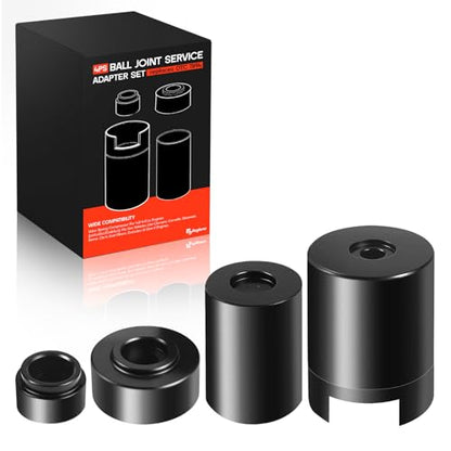 Rogierra 4PCS Ball Joint Service Adapter Set for Jeep & Dodge – Upper and Lower Ball Joint Press Tool for Removal & Installation – Compatible with Jeep/Dodge Models- Replacement for OTC 7894