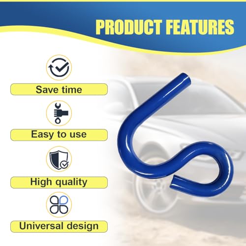 YoRise Automotive 6007 Lower Control Arm Prying Tool, High Strength Suspension Bushing Helper Remover, Specialty Vehicle Lower Ball Joint Repair Tool for 7/8 Inches Diameter Pry Bar (Blue) - color: Blue