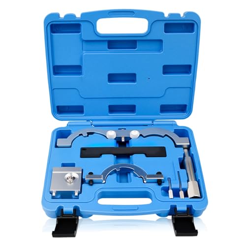 Engine Timing Chain Tool Kit, Premium Grade Camshaft Alignment Locking Set, Precise Universal for Vau/x/ha/ll, O/pe/l, Che/v/y Cr/u/ze, Che/v/Role/t, 2009-2020 1.0/1.2/1.4L Engines