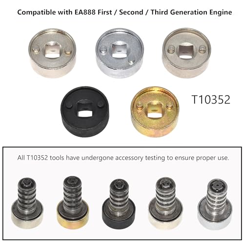 Camshaft Crankshaft Engine Timing Tool Fit for Audi VW, Upgrades Version | 19PC Set Compatible with Audi VW 2006-2018 EA888 1.8 2.0 TSI TFSI T10352 T10368 T40011 T40196 T40267 T40271 T10060A T10354 - size: 19PCS