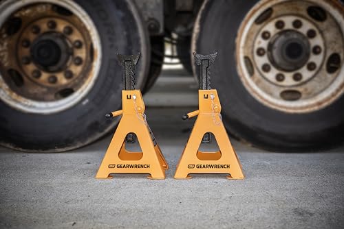 GEARWRENCH 6 Ton Ratcheting Jack Stands - Pack of 2 | GWJS6T - style: 6 Ton