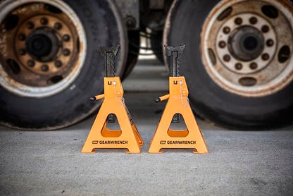 GEARWRENCH 6 Ton Ratcheting Jack Stands - Pack of 2 | GWJS6T - style: 6 Ton